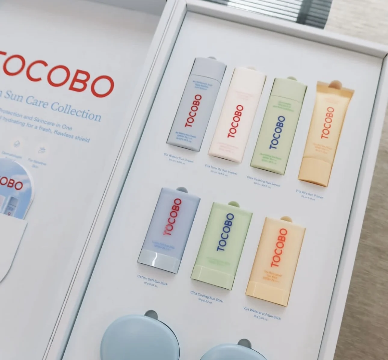 Summer Outdoor Facial Body Sunscreen Korean Brand High Protection Waterproof Tocobo Blue Green Refreshing SPF50 Sunscreen Stick