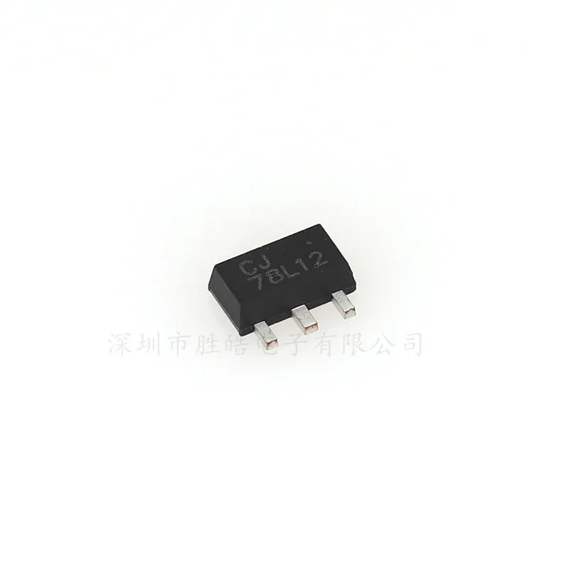 (1PCS)  NEW  CL78L12  CJ  78L12   SOT-89  CHIP   Good Quality