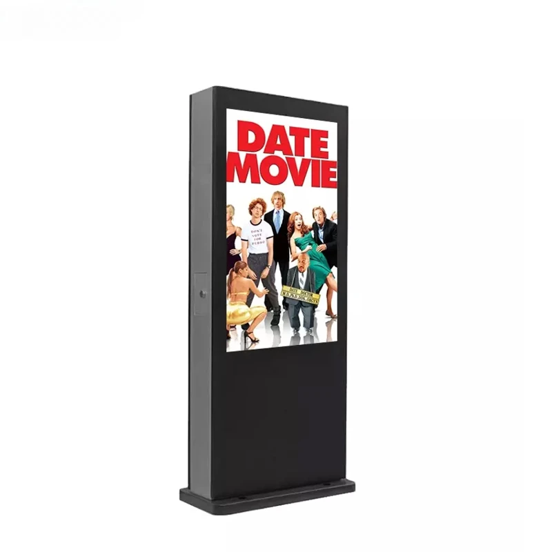 Outdoor Capacitive LCD Waterproof Video Digital Kiosk 55 65 Inch Interactive Advertising TV Touch Screen Media Player