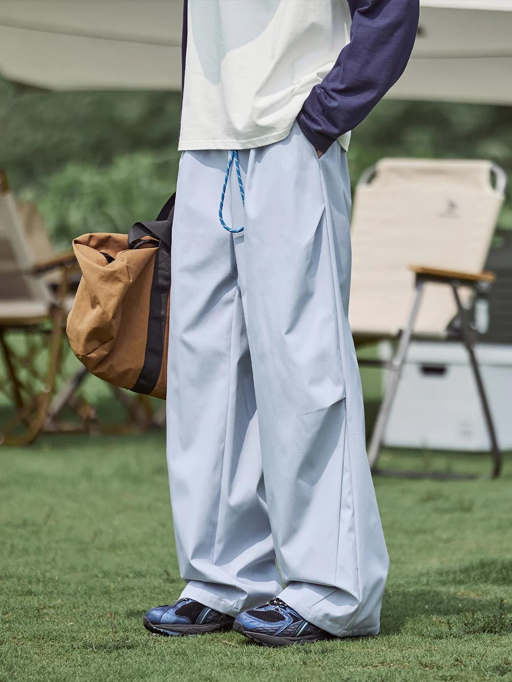 Outdoor Lightweight Softell Cargo Pants Men's Casual Sle Spring Autumn Polyester Fiber Breathable Comfortable Long Trousers