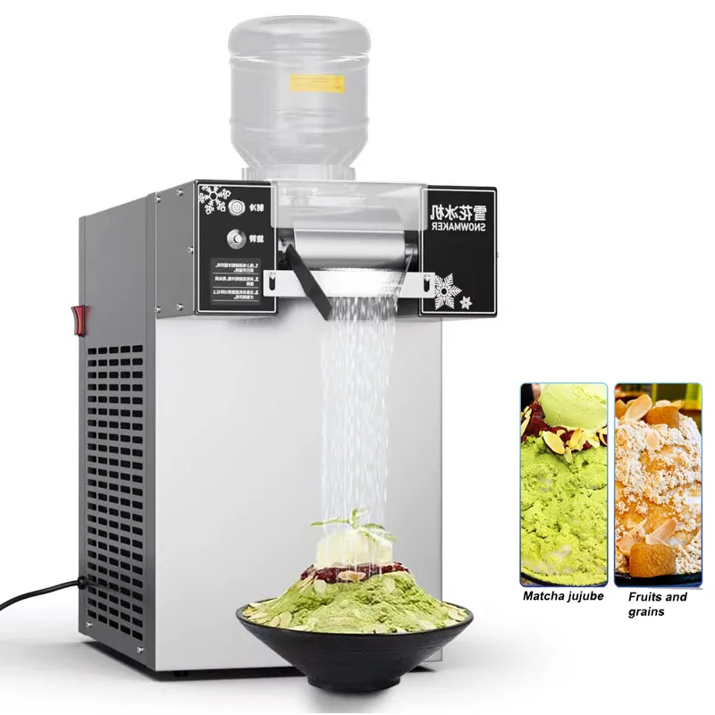 Bingsu – Machine commerciale coréenne de rasage automatique du lait et de la neige, appareil broyeur de flocons de neige et de glace