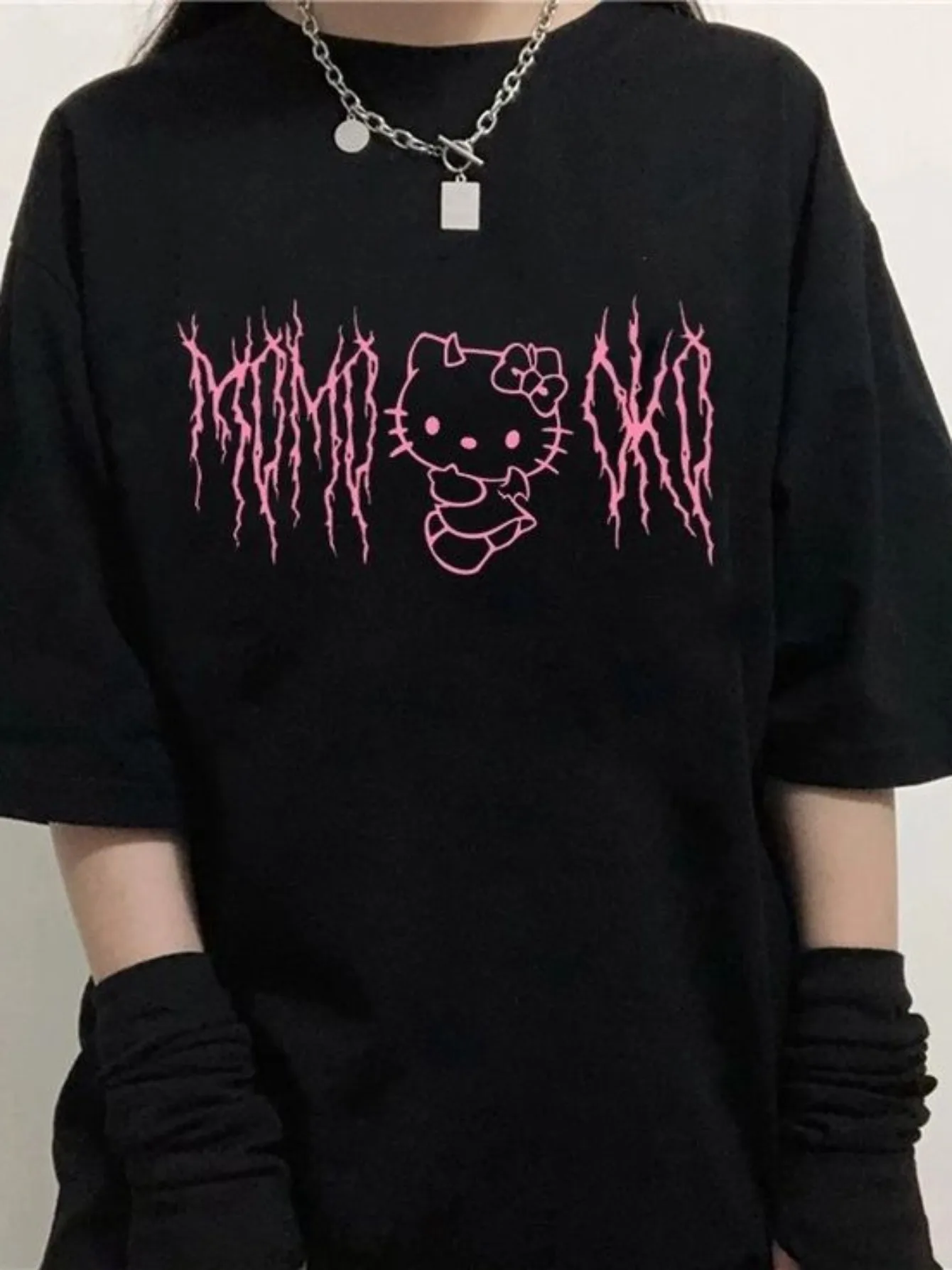 

Мужские и женские футболки из чистого хлопка с графическим принтом «Кот, осень и зима», с короткими рукавами, роскошные виды спорта на открытом воздухе