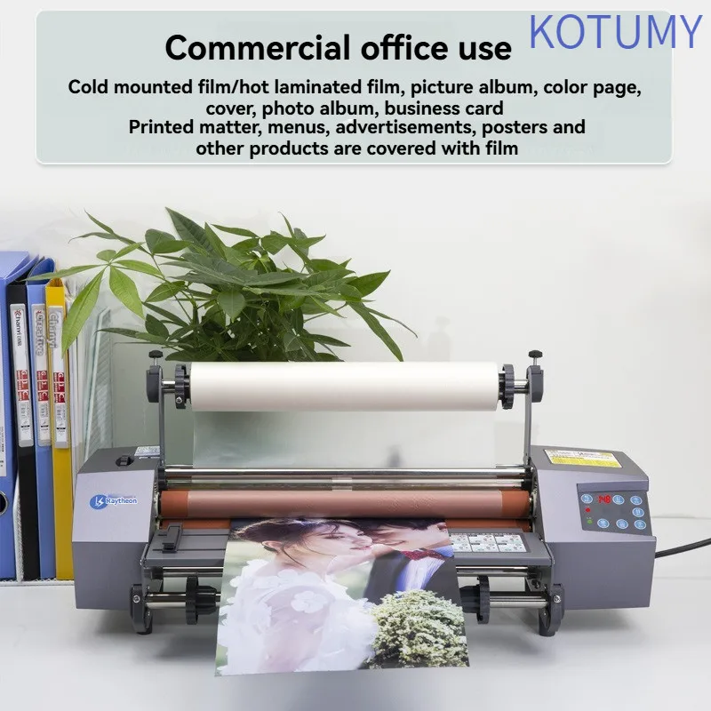 A3+fully Automatic Laminating Machine, Hot Laminating Machine Photo File Laminating Machine For Home And Office Use Single And