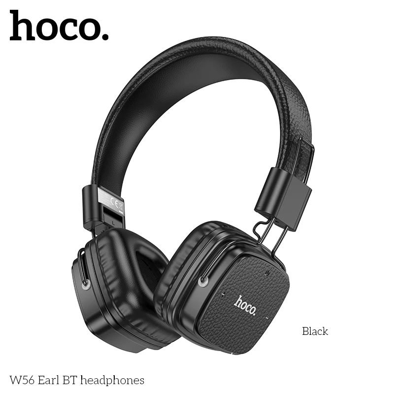 HOCO W56 Over-ear Bluetooth V5.4 Headphones Game Music Sports Headset Support AUX Foldable Earphone for Android IOS Mobile Phone - Image 4