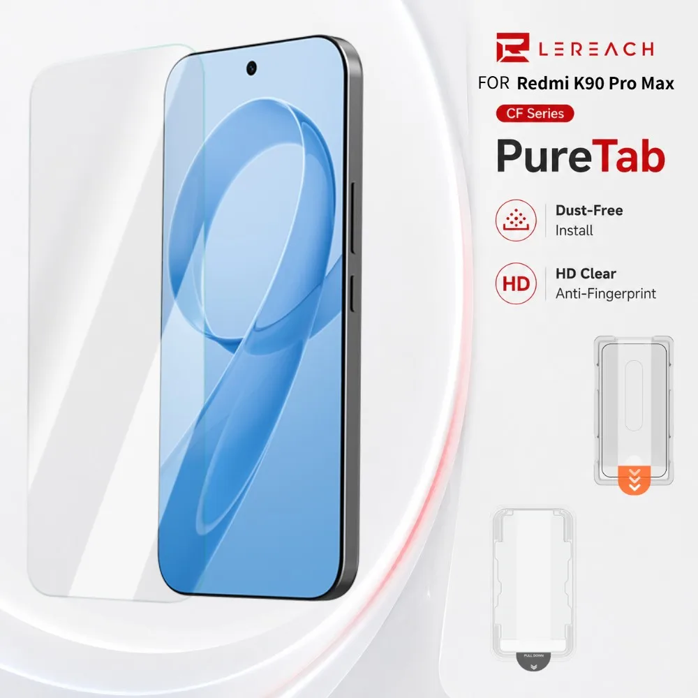 Tempered Glass For Redmi K90 Pro Max Protector Film Anti-Scratch Support Fingerprint Unlock FM2000