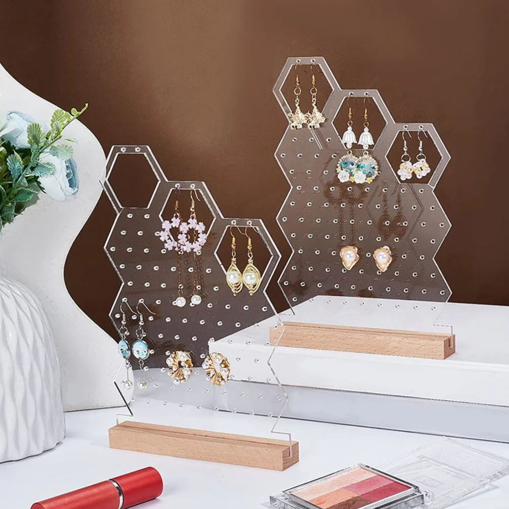 

Earrings Organiser Holder for Selling Jewelry Organizer Stand Display Rack Storage Board