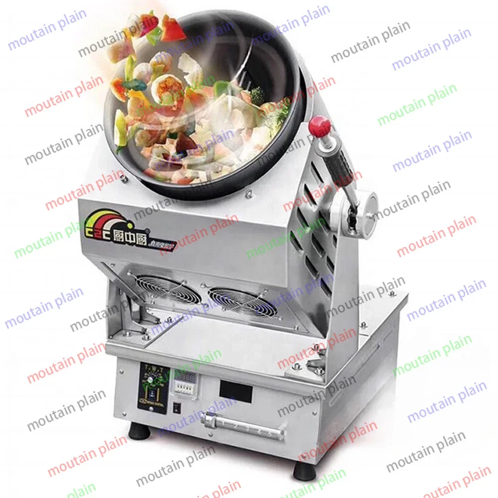 

Restaurant Fried Rice Machine Wok Chef Automatic Cooking Machine Rotating Smart Robot Cooker Intelligent Cooking Robot for Hotel