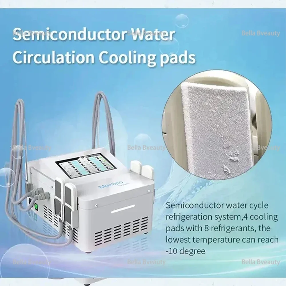 Non-invasive Ems Body Slimming Cryolipolysis Membrane Fat Freezing Professional Machine Cool Body Sculpting Salon Massager Devic