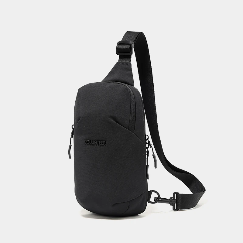 VOLUNTEER 2.5L Sling Chest Bag for Man Simple Casual Waterproof Sports Running Cycling Commuter Crossbody Bags Men 1990-05