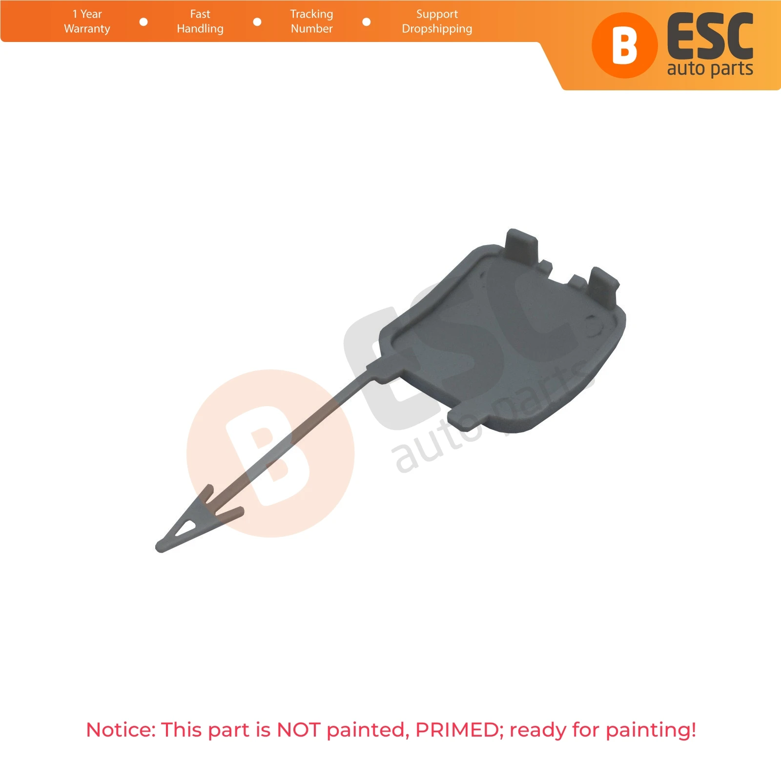 ESC Auto Parts ESP727 Rear Bumper Tow Bar Eye Cover 7S71F17K922BA for Ford Mondeo 07-14 Fast Shipment Ship From Turkey