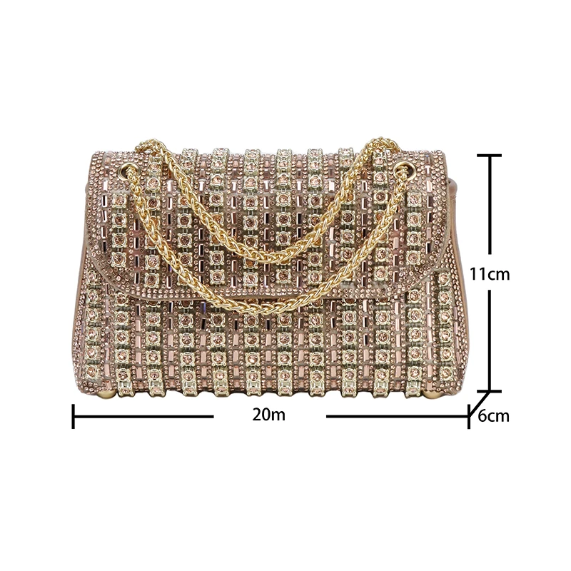 Stylish and elegant clutch bag New hot Dinner bag Bride Bridesmaid Handbag Handbag Dinner bag Party Dance Factory direct sales