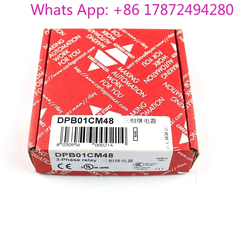 DPB01CM48 Carlo gavazzi Jiale   ing relay three-phase phase sequence relay brand new original DPB01CM48