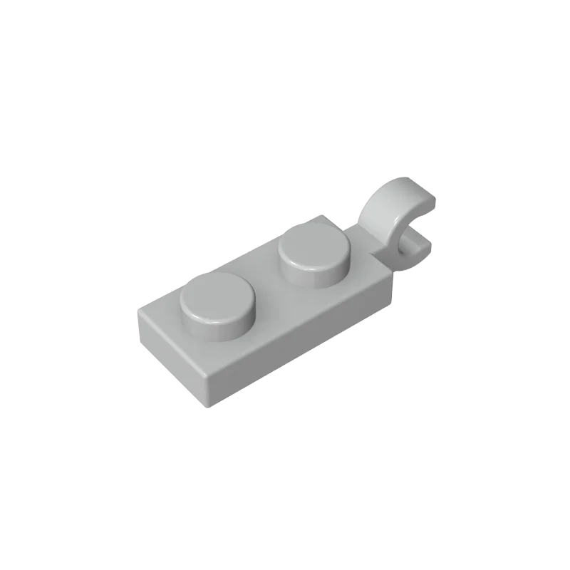 Gobricks 63868 10PCS Bricks PLATE 2X1 W/HOLDER VERTICAL Compatible with toys Assembles Building Blocks Technical  Model Sets