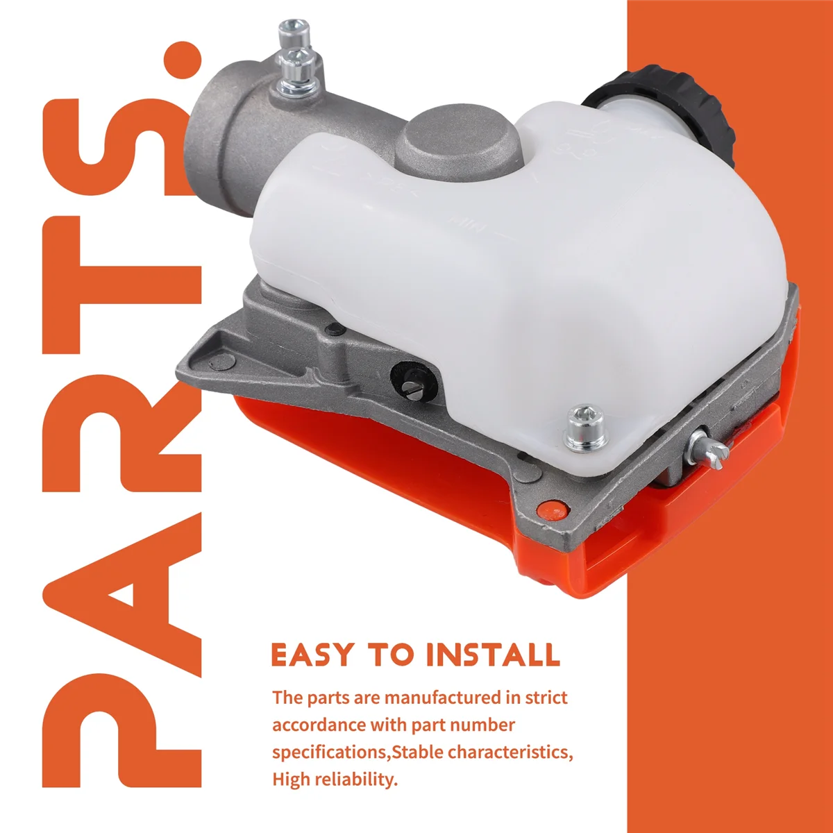 BAAQ Practical Tree Chainsaw for Head 26mm Spline Pole Saw Tree Cutter Chainsaw Gear for 26 Tubes 9 Teeth