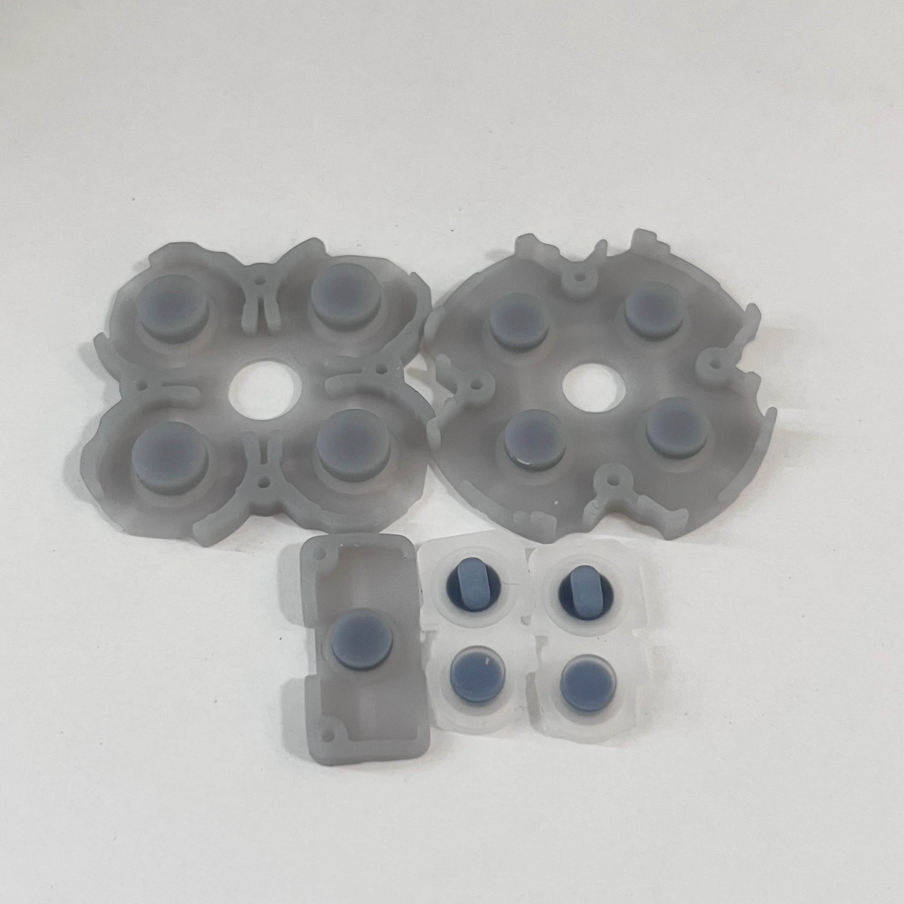 PS5 전도성 고무 가스켓 교체 부품 L R ABXY 버튼 플레이 스테이션 5 컨트롤러 D-패드