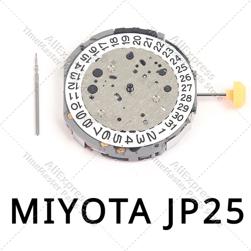 

Brand New & Original Japan Miyota Jp25 Movement Six-Pin 3.6.9 Small Second Movement Watch Accessories