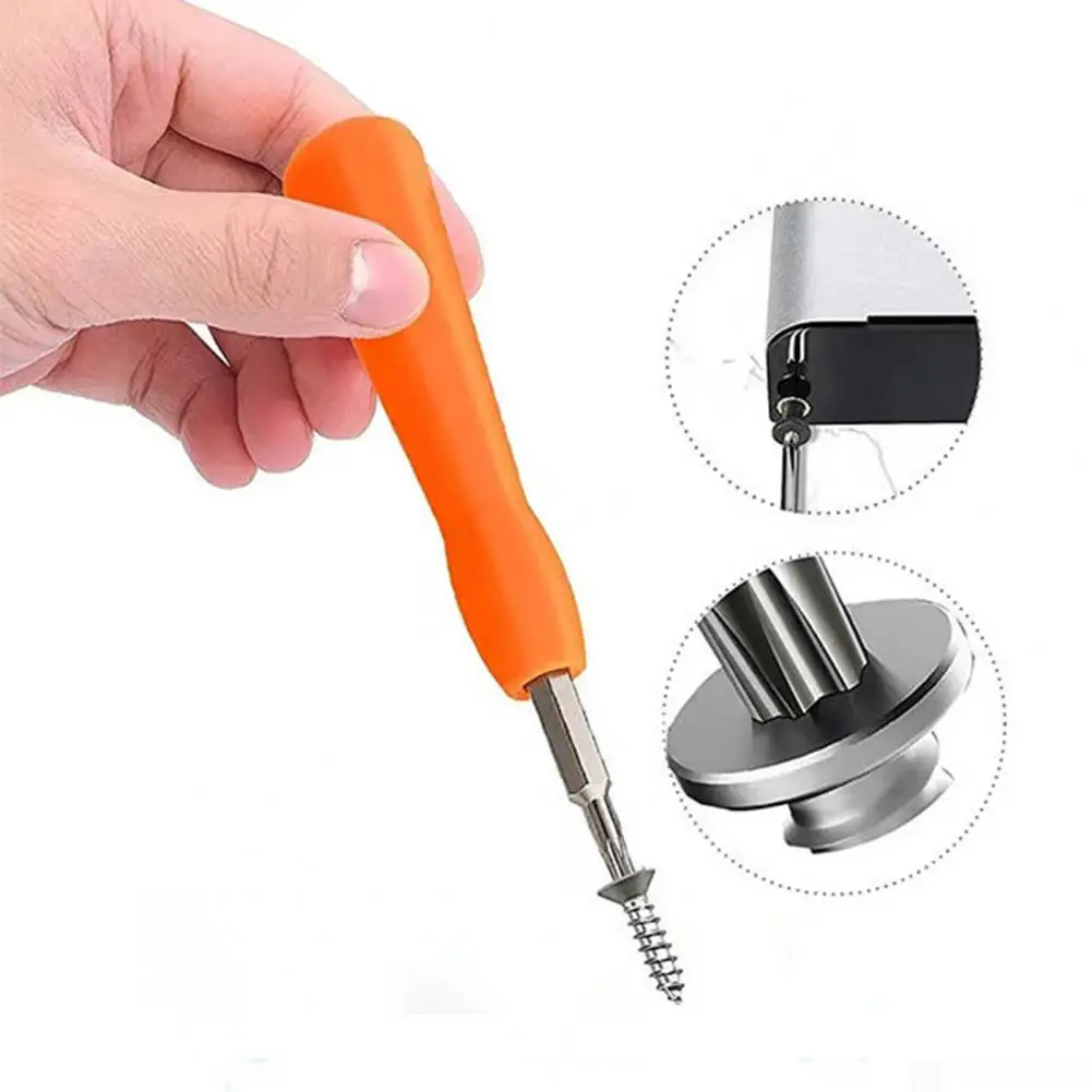 Ring Doorbell Screwdriver Replacement with Non-Slip Handle Double-End Bit Design Video Doorbell Screwdriver Kit