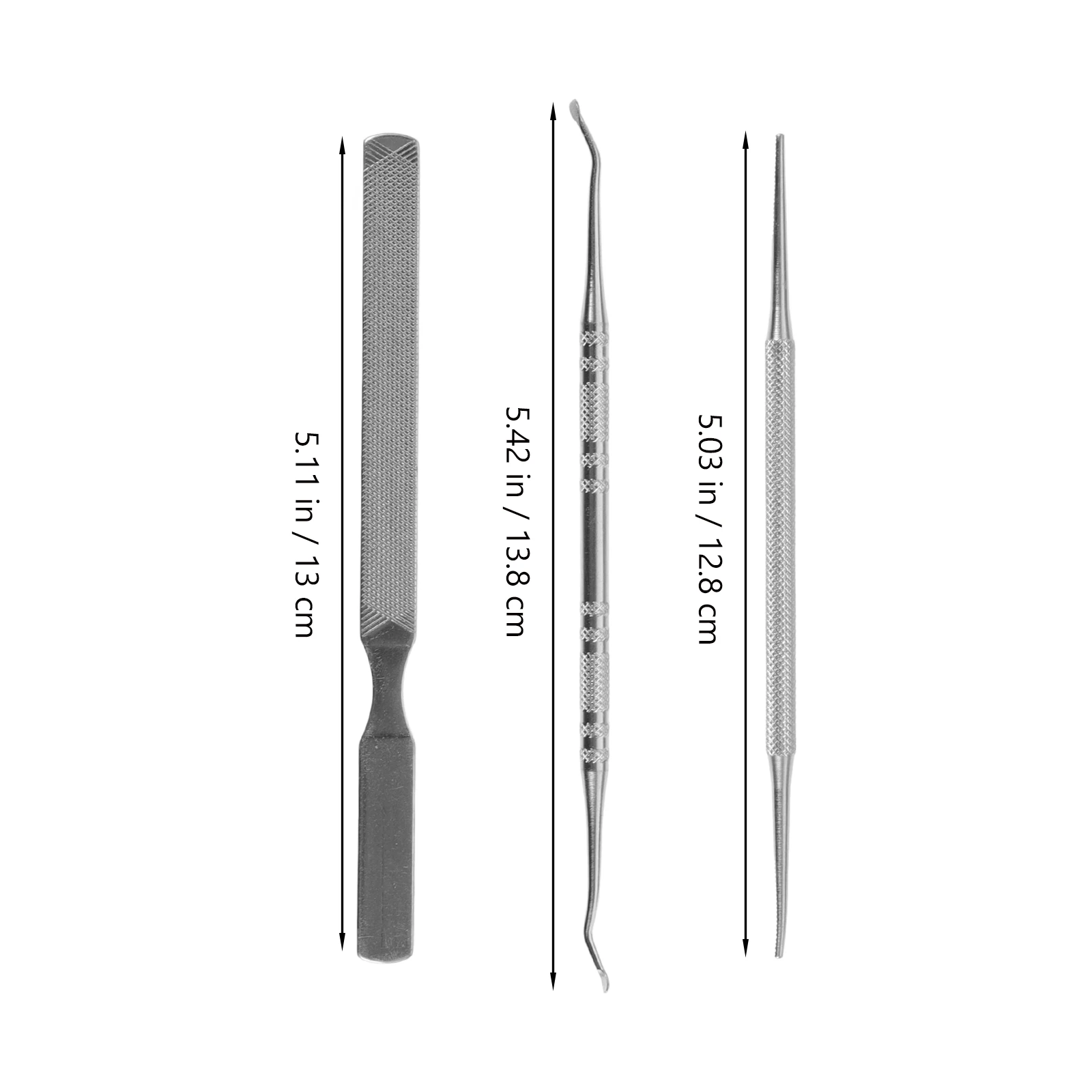 

1 Portable Pedicure Tool Kit Stainless Steel Manicure Set Travel Nail Trimmer Kit For Women Salon Home Use Professional Manicure