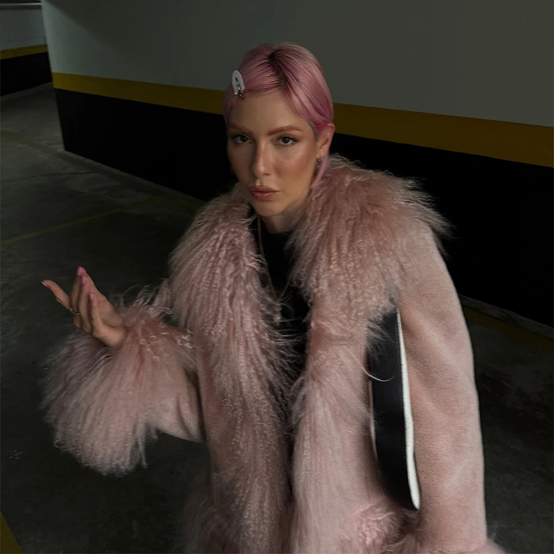 سترات عصرية كلاسيكية من الفرو الصناعي للنساء معاطف مفتوحة غير رسمية من القطيفة لخريف وشتاء 2025 ملابس خارجية أنيقة ودافئة عصرية