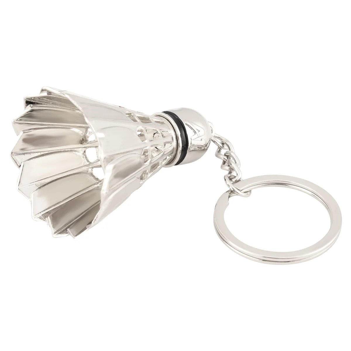 Porte-clés de badminton en métal créatif, souvenir tridimensionnel de tournoi de badminton, pendentif mignon de sport