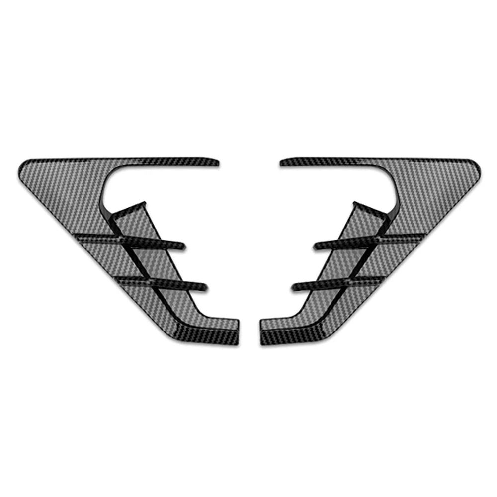 

ABS Carbon Fiber Side Camera Indicator Protection Cover For Model 3 Model Y Autopilot Decoration Modification Accessory