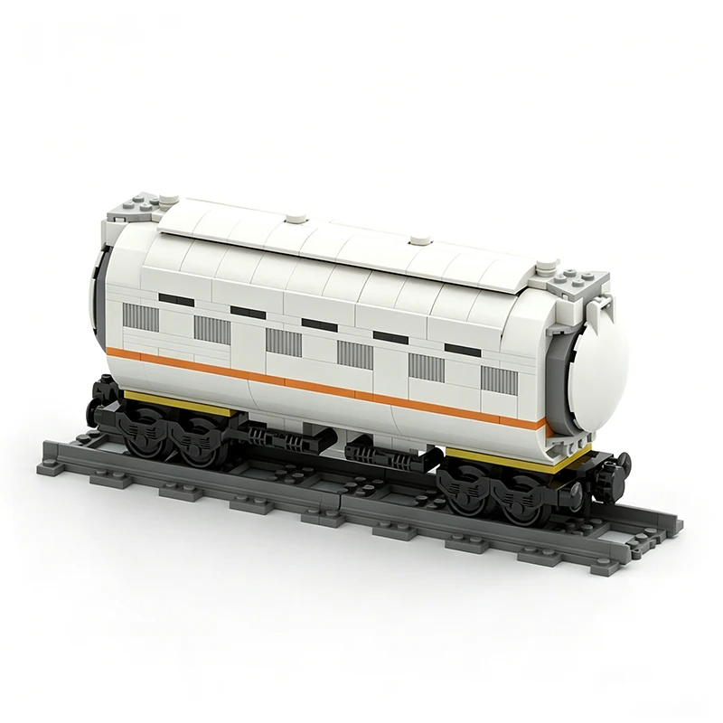 NEW 1087 PCS Military Launcher Train Model Custom MOC Building Blocks Model Assembly Creative Educational Toy Gift For Children