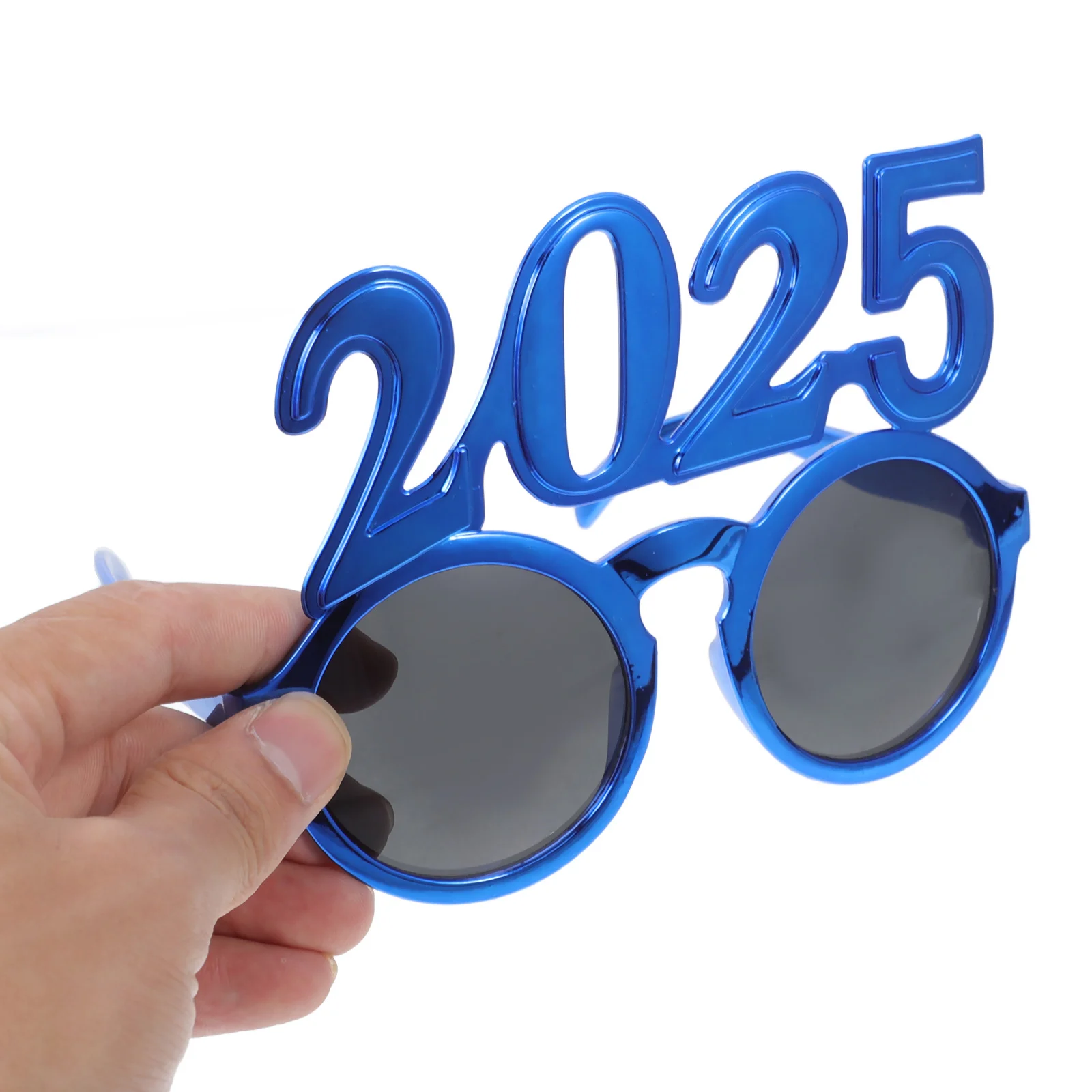 2025 عدد النظارات السنة الجديدة مضحك نظارات الحفلات كابينة تصوير الدعائم الاحتفال نظارات لوازم 2025 نظارات السنة الجديدة #3