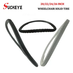 20 22 24 26 Inch 22X1 3/8 20X1 3/8 24X1 3/8 26X1 3/8Inflatable-Free Tire Solid Tire Manual Wheelchair Rear Wheel