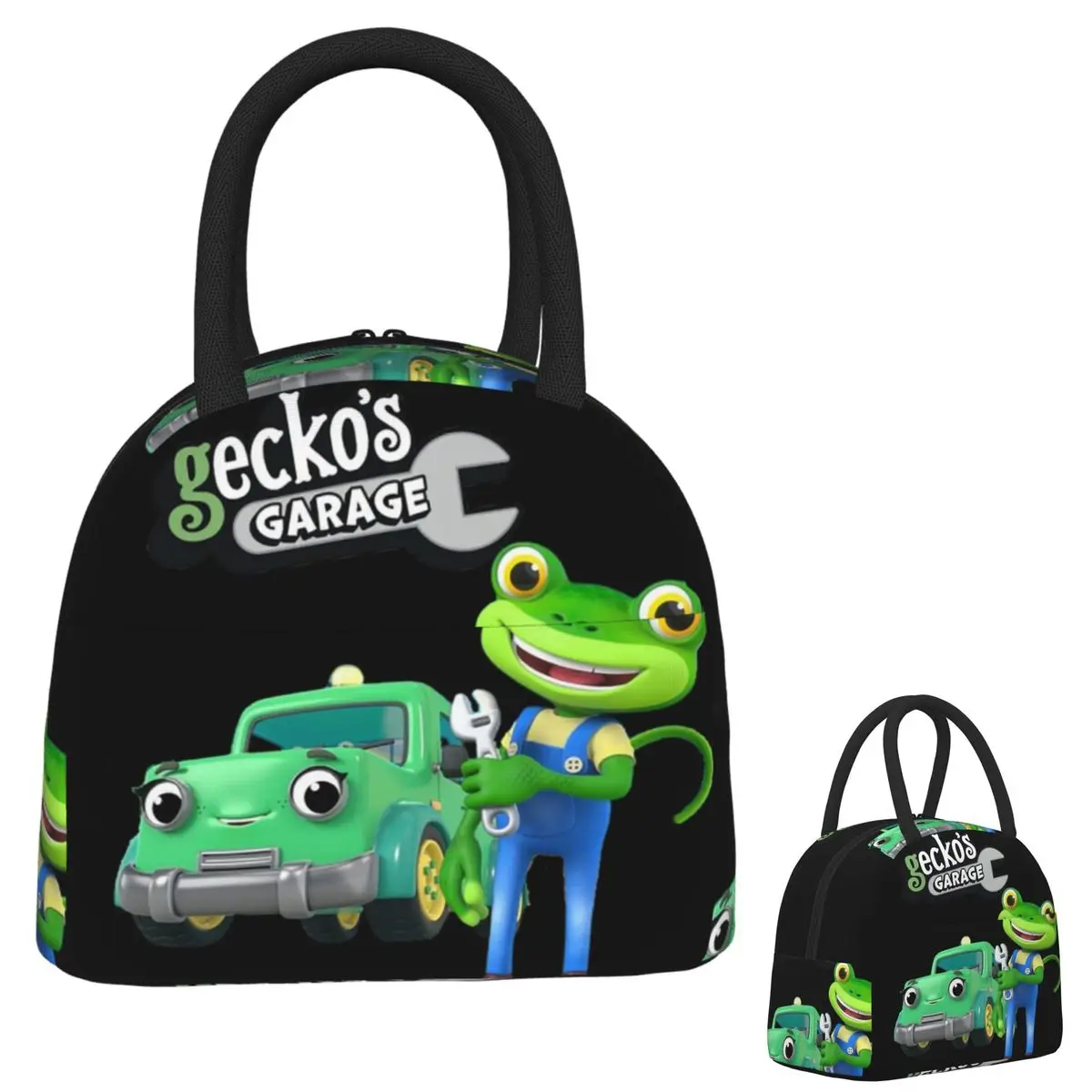 

Tilly The Tow Truck Geckos Гаражные крепления транспортных средств Сумки для обеда Изолированная коробка для бенто Сумки для обеда Сумки для пикника Термосумка для женщин