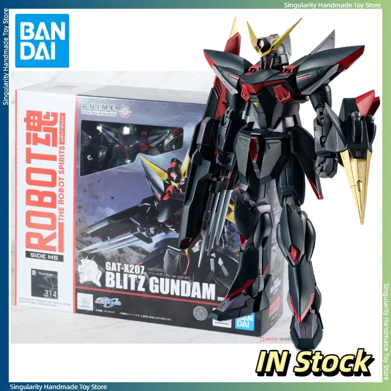 【In Stock】 Bandai ROBOT Soul SEED GAT-X207 News Thunder Lightning 5693254 Mobile Doll Handmade Model Gift Toy Collection