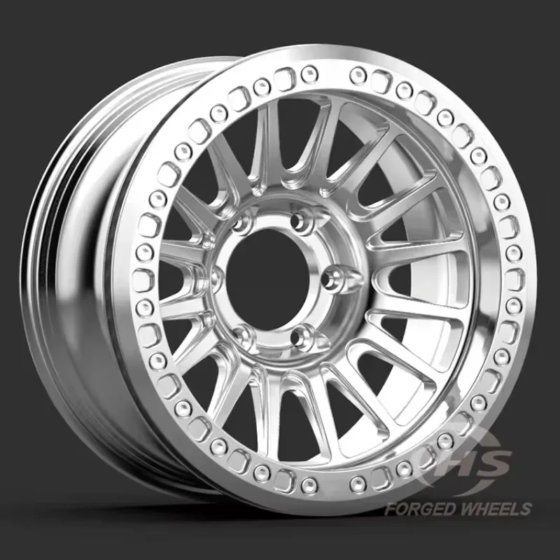 

17-18Inch 6x139.7 8x170 T6061 Beadlock Forged Offroad Truck Pickup SUV Wheels Negative Offset Rim for Tank Jeep Ford Mustang Ram