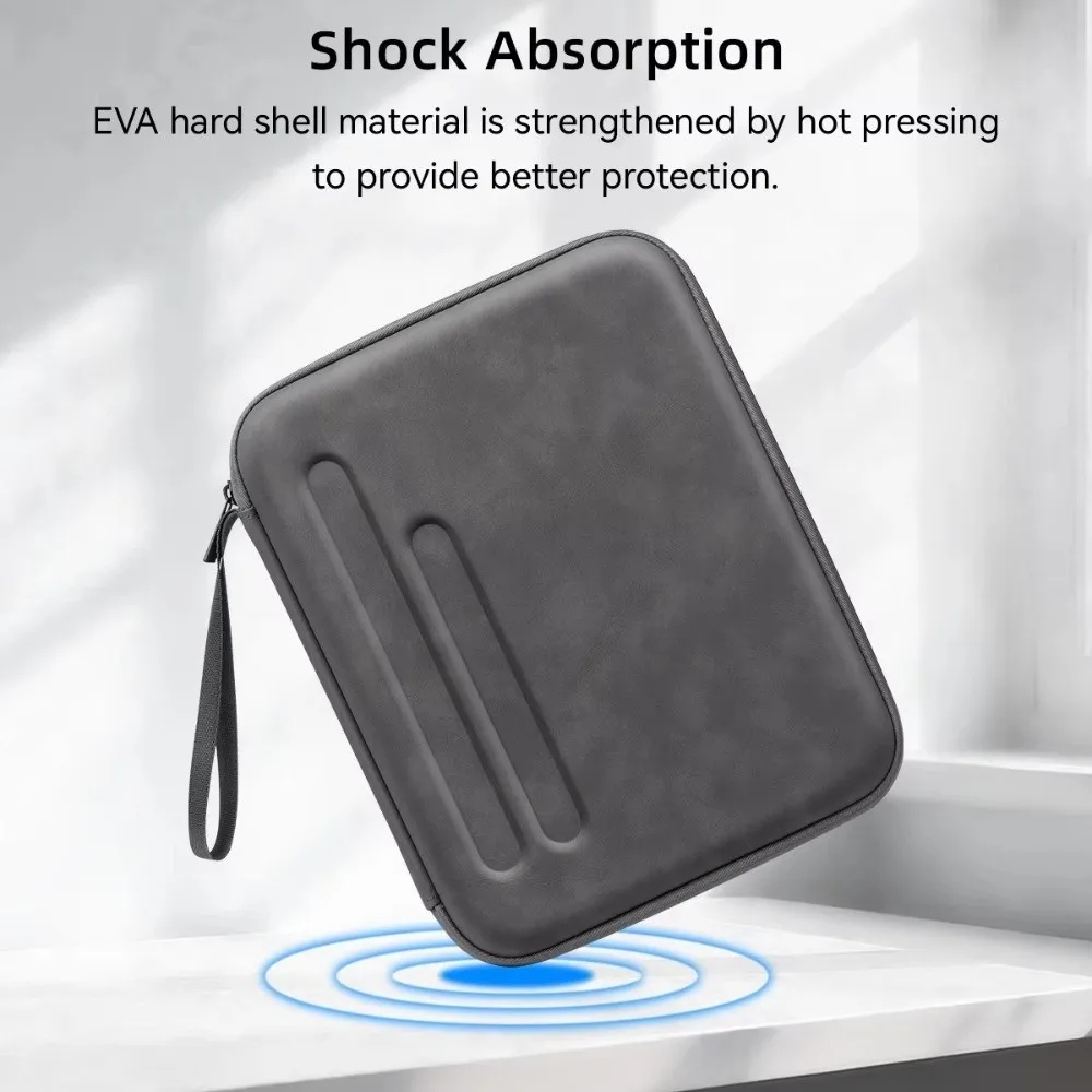 Portable Handheld Tablet Bag EVA PU Tablet Sleeve Case Waterproof Anti Drop Carrying Case Storage Bag