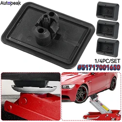 1/4x Car Under Jack Point Jacking Support Pad Cover Plug Block for BMW 5series E39 7series E38 X5 E53 51717001650 51718204244