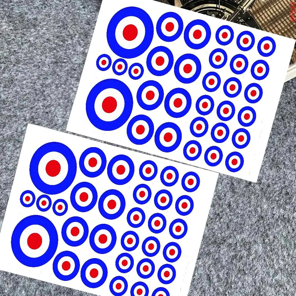

R-RAF R-Roundle Racing Logo Icon Stickers For Kids Graffiti Skateboard Laptop Water Bottle Motorcycle Kawaii Sticker Toy Decals
