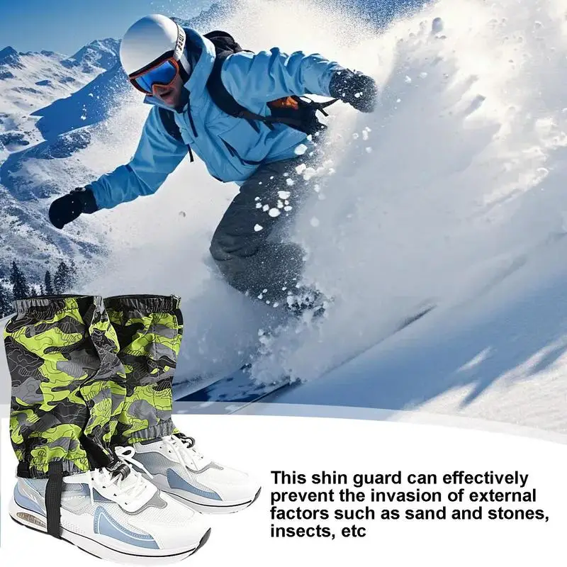 

Hiking Gaiters Low Shoes Gators Snug Fit Gaiters Easy On/Off Breathable Comfortable Gaiters For Snow Trail Running Hiking