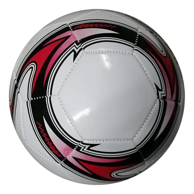 RTSHE-4X Pallone da calcio professionale Taglia 5 Pallone da calcio ufficiale per allenamento di calcio Competizione Calcio all'aperto Bianco