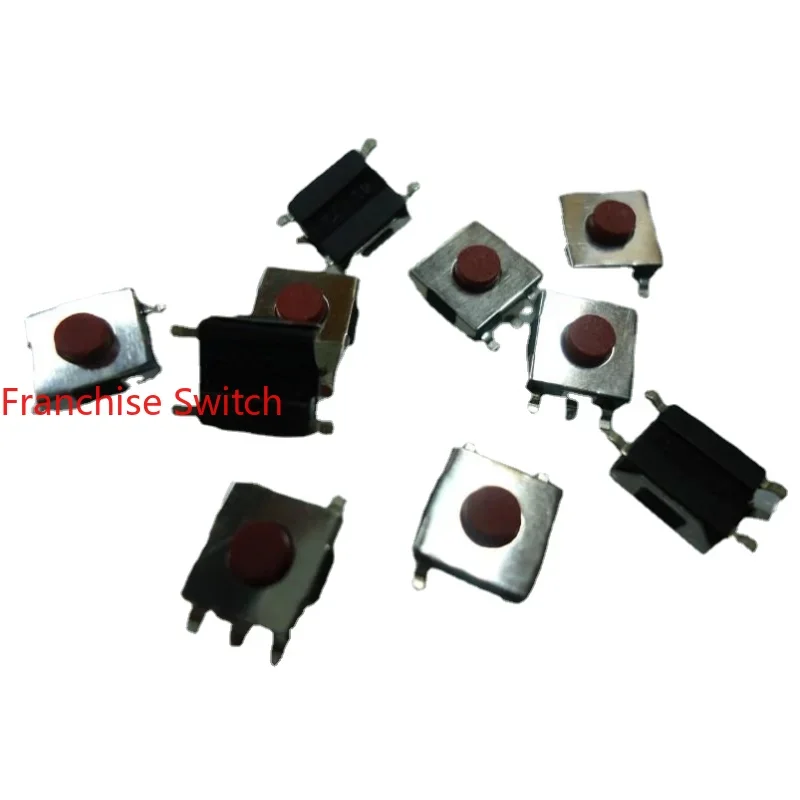 

10PCS High Quality Patch 6*6*3.1 Touch Key Switch Five-pin Imported Shrapnel