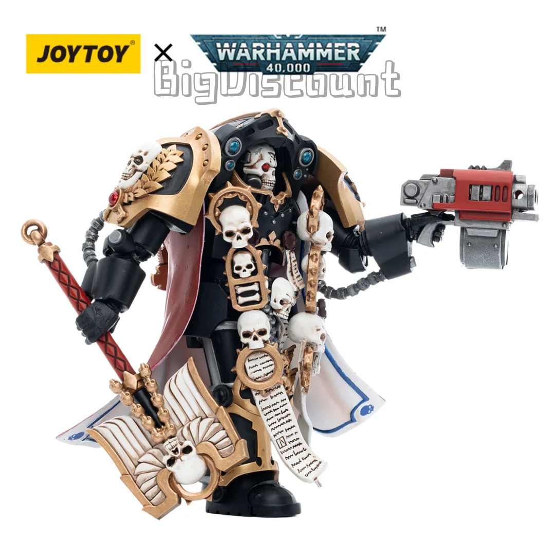 JOYTOY-figura DE ACCIÓN DE 40K, modelo militar de colección de Anime de Terminator, caplain, Brother, Vanius, 1/18, en STOCK, Envío Gratis