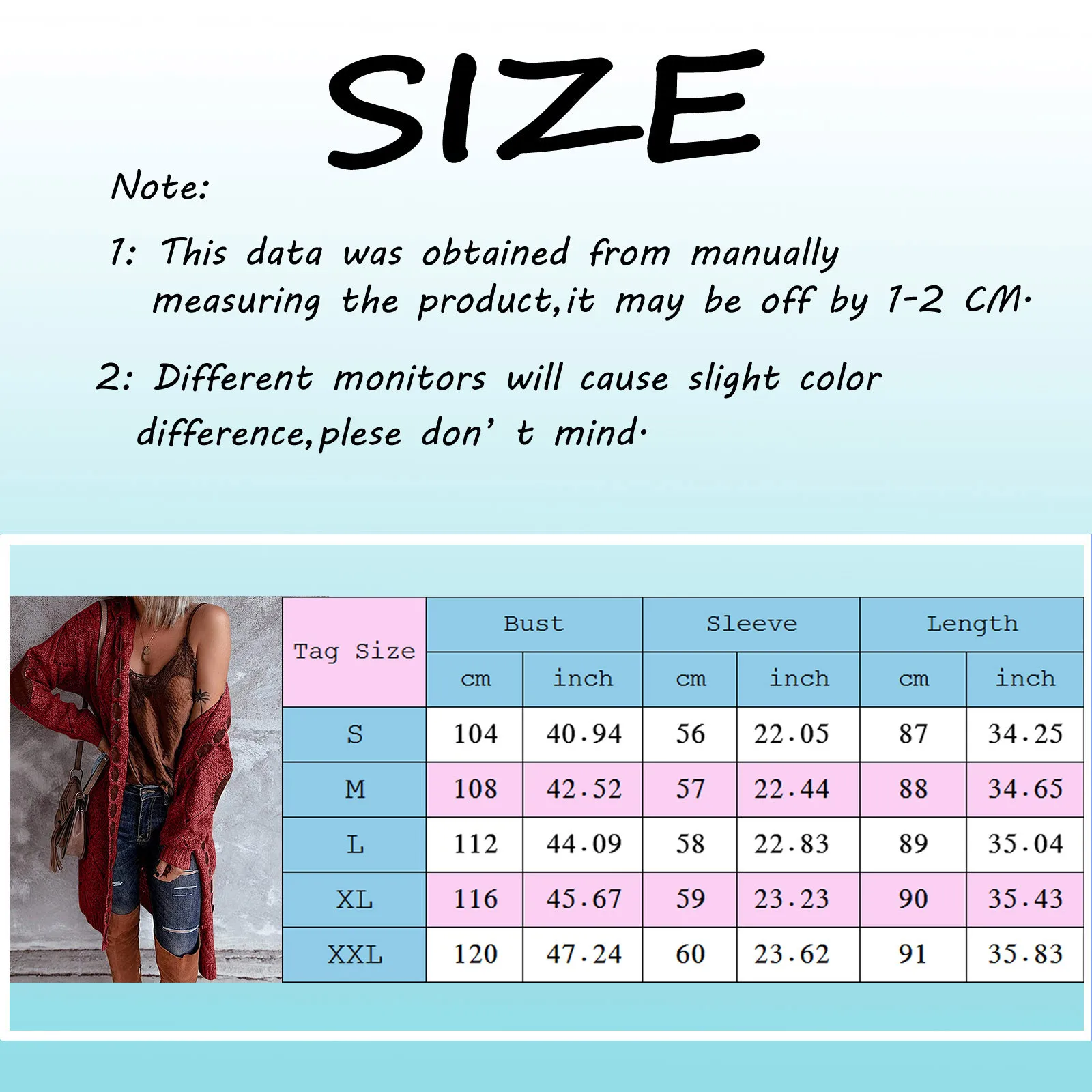 Mid-Length Hoodies Cardigan For Women Long Sleeved Knit Sweater Jacket 2024 Autumn Fashion Streetwear Female Clothing