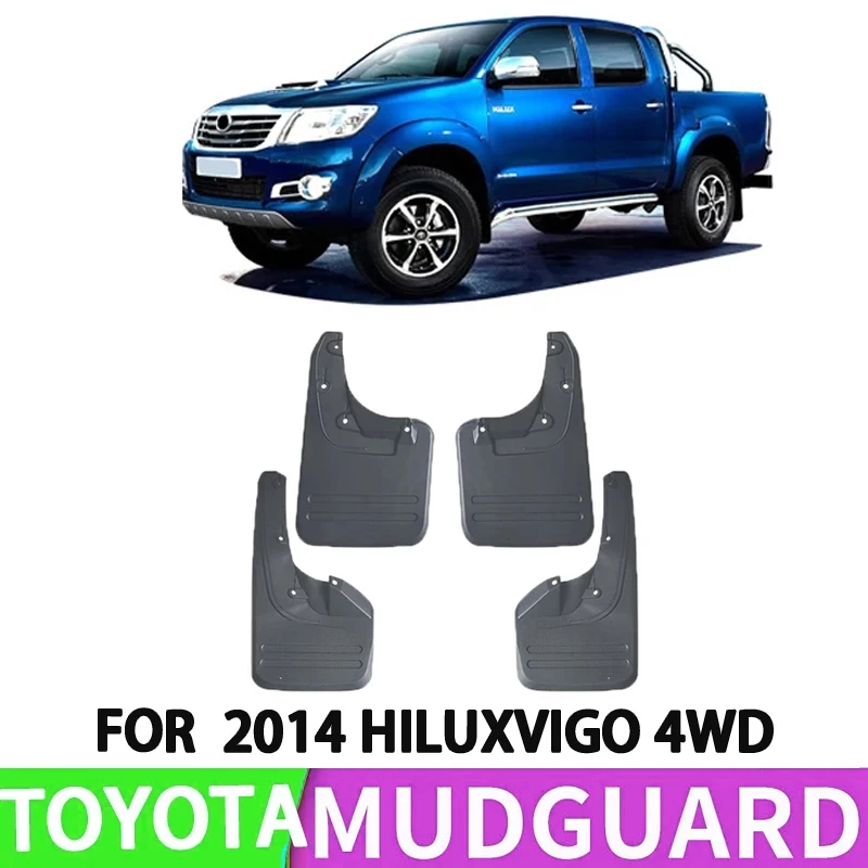 Suitable for 06-14 Toyota Hilux VIGO 4WD Car Front and Rear Wheel Special Fender Splash Retort