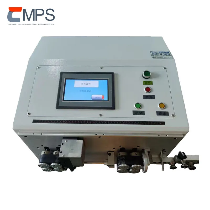 High Quality Automatic Copper Wire Peeling Cutting Stripping Machine Economical Computer Cable Manufacturing Equipment