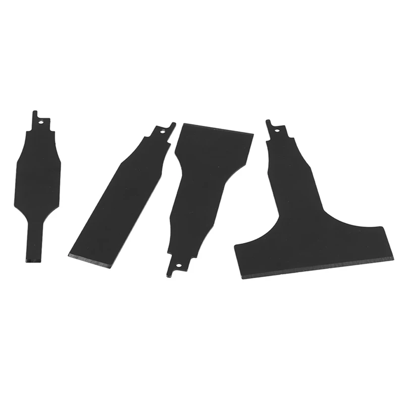 B62B 4PCS Reciprocating Saw Blade Saber Saw Scraper for Wall Floor Cleaning Rust Removal High Carbon Steel