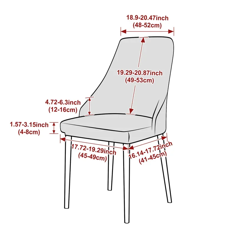 Thumbnail 2 - #41 Latest Dining Chair Seat Covers Offers