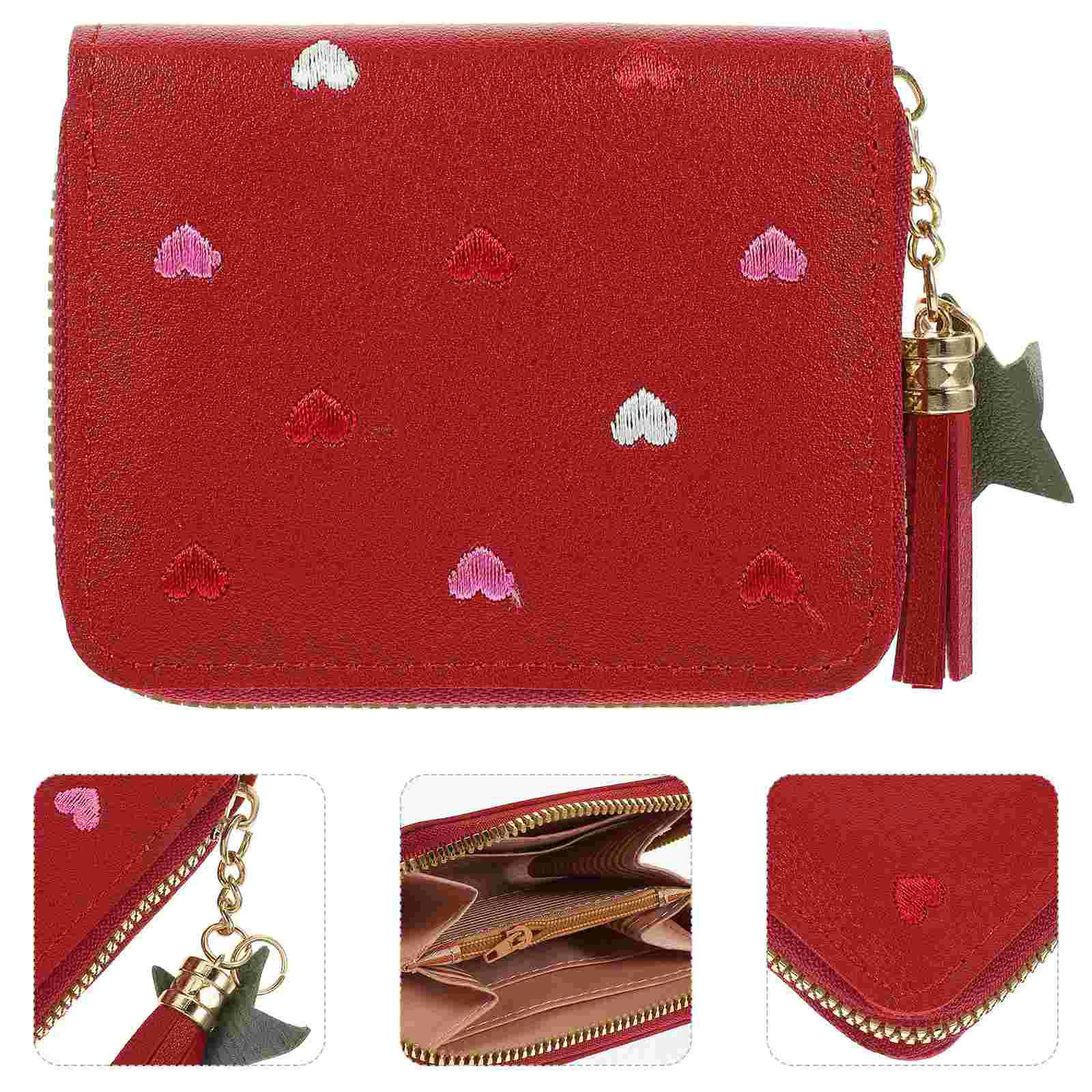 Small Purses for Women Wallet Women's Cards Protective Cover Child Heart Ladies