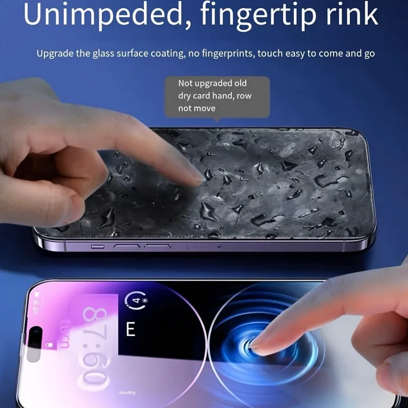 3 قطعة زجاج مقسى عالي الوضوح لهاتف آيفون 17 16 15 14 برو ماكس بلس واقي للشاشة آيفون 13 12 11 برو ميني 16e Air XR #6