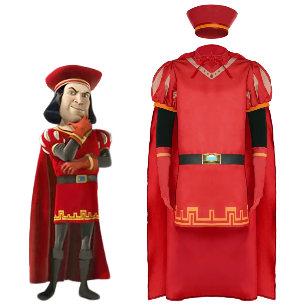 

Fantasy themed King's Cloak Set Cross border Halloween Role Playing Costume