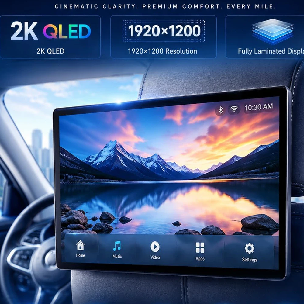 Car Headrest Monitor 13.3