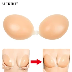 Breast Lift Nipple Cover Pasties Reusable Silicone Sticky Bra Push Up Invisibra Boob Tape Breast Petals Chest Sticker For Women