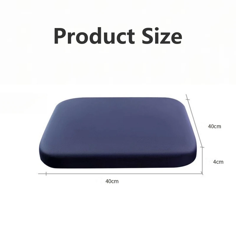 Memory Foam Seat Cushion Slow Rebound Support Ergonomic for Car Office and Student Seat Cushion Prolonged Sitting God Tool