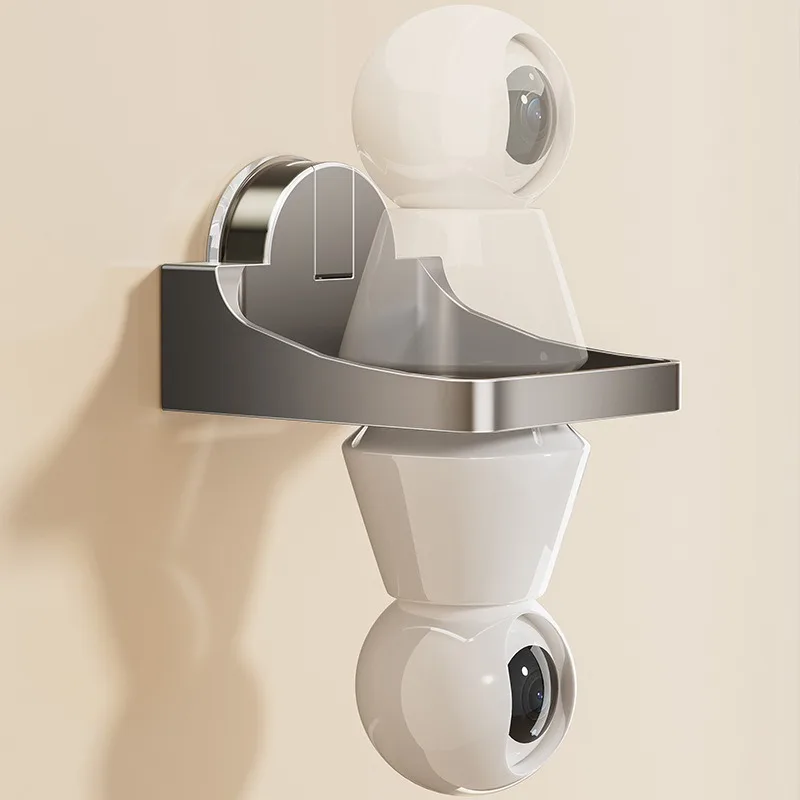 No Drill Wall Mount Camera Shelf  For Security Surveillance Router Storage Holder